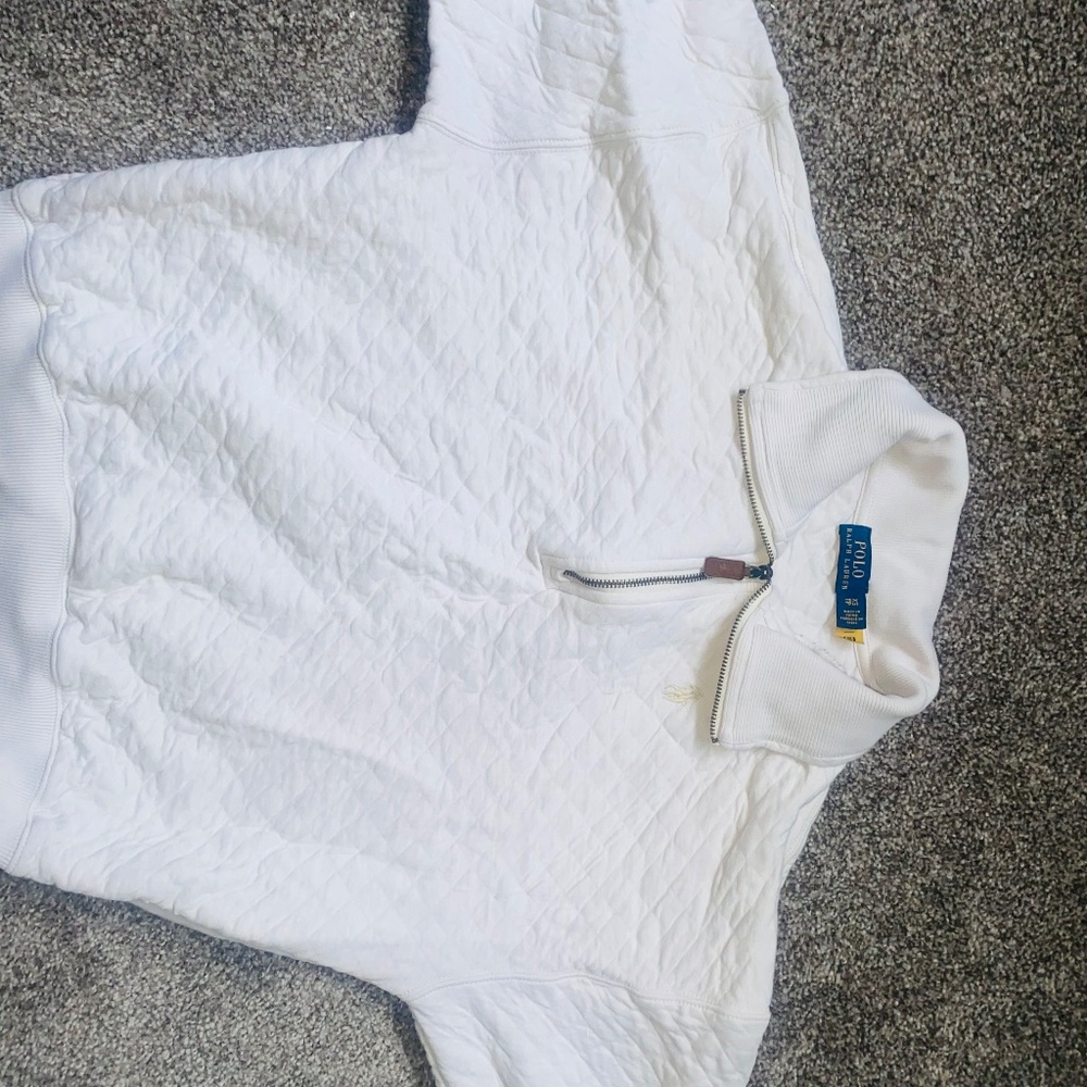 Double knit jacquard Ralph Lauren polo knit set